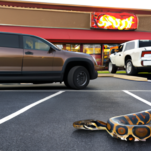 Ball Python Takes a Culinary Detour at Chili’s—Because Why Not?

In a shocking twist of events that absolutely nobody saw coming, a massive ball python was spotted slithering through the parking lot of a Chili’s restaurant in North Carolina