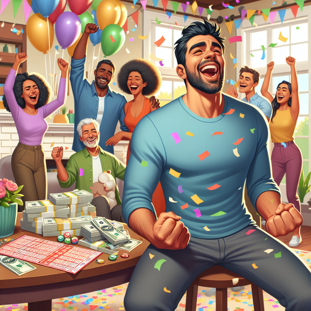 LOCAL MAN STRIKES LOTTERY JACKPOT