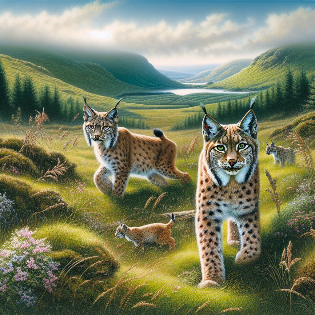 BREAKING: Second Sighting of Elusive Lynx Cats in Scotland Sparks Concern

In a surprising and intriguing turn of events, police in Scotland have reported that two lynx cats have been spotted roaming free in an area where just a day earlier, two other lynx cats were captured