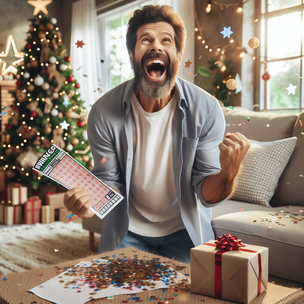 LOCAL MAN STRIKES BIG WITH SCRATCH-OFF WIN

Baltimore, MD – A Baltimore man is ringing in the new year with a $100,000 windfall, courtesy of a scratch-off lottery ticket he received as a Christmas gift from a friend