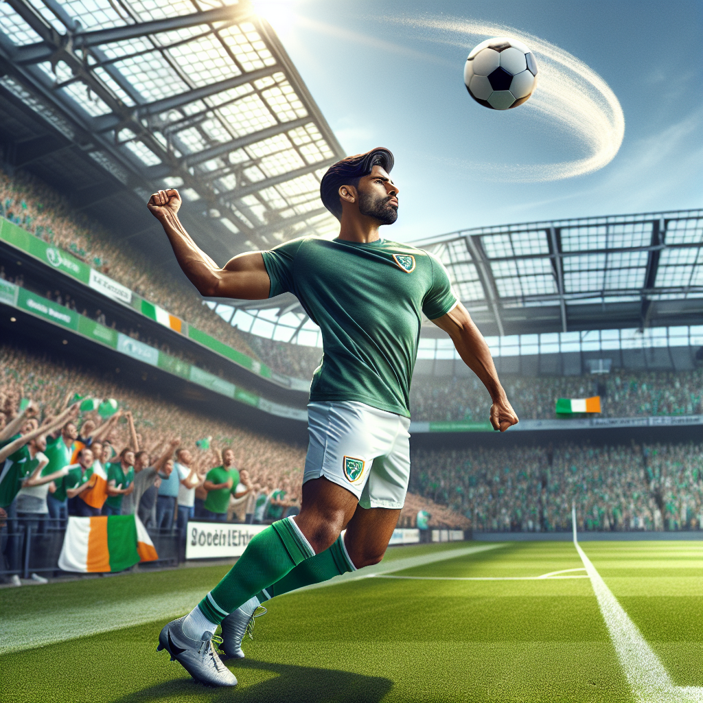 IRISH SOCCER STAR SHATTERS RECORD WITH MONUMENTAL THROW-IN

Dublin, Ireland – In a stunning display of strength and technique, Irish professional soccer player, Tom King, has broken the Guinness World Record for the farthest distance soccer throw-in, hurling the ball an incredible 55
