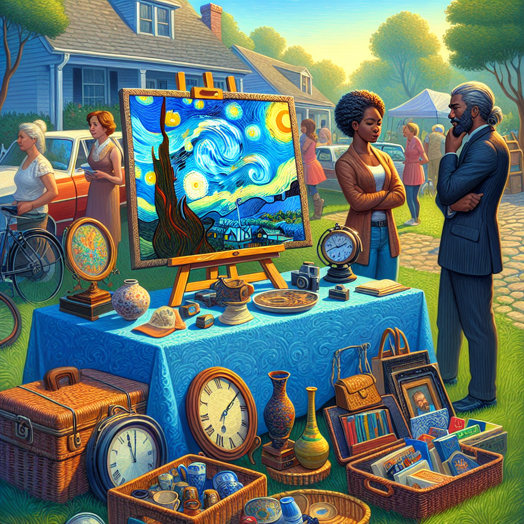VAN GOSH SHOCKER: $50 Garage Sale Find Identified as Long-Lost Masterpiece

In a stunning turn of events, a painting purchased for a mere $50 at a garage sale in Arizona has been identified as a long-lost work by the renowned Dutch post-impressionist artist, Vincent van Gogh