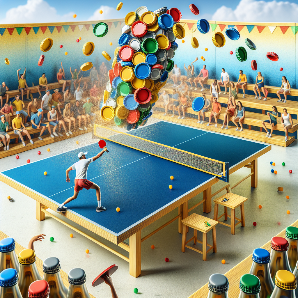 David Rush Sets New Guinness World Record for Fastest Time to Make 10 Alternating Hits of a Table Tennis Ball on Bottle Caps

In an astonishing display of hand-eye coordination and dexterity, serial Guinness World Record-breaker David Rush has successfully set a new record for the fastest time to make 10 alternating hits of a table tennis ball on bottle caps
