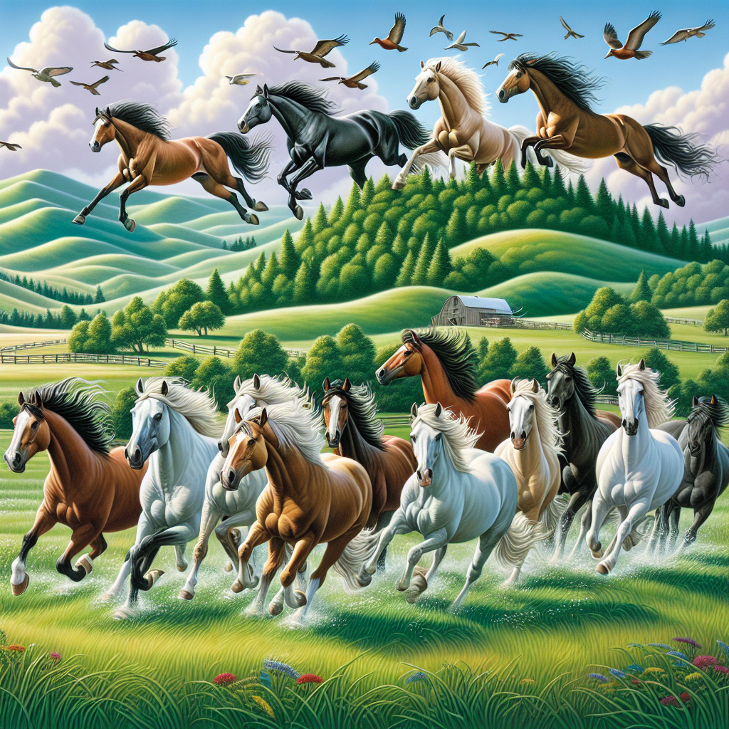 Horses on the Lam: Kent County’s Four-Legged Rebels Lead Wild Adventure 

KENT COUNTY, MI — In what can only be described as the most thrilling episode of “Barnyard Runaway,” fifteen spirited horses decided they were tired of the monotony of hay, grain, and the ever-dull routine of equine life