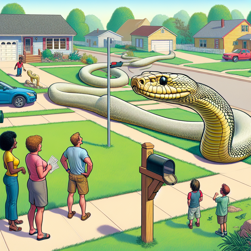 9-Foot Snake Finds New Home After Iowa Adventure

A massive 9-foot snake was recently discovered wandering loose in Iowa, sending shockwaves through the community