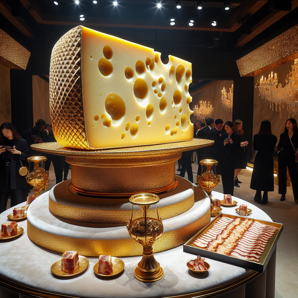 Gouda Grief: World’s Most Expensive Cheese Brings Home the Bacon

In a shocking twist of dairy fate, the world’s cheese lovers have flocked to an outrageous new delicacy, purchasing the world’s most expensive cheese for a mere $42,232