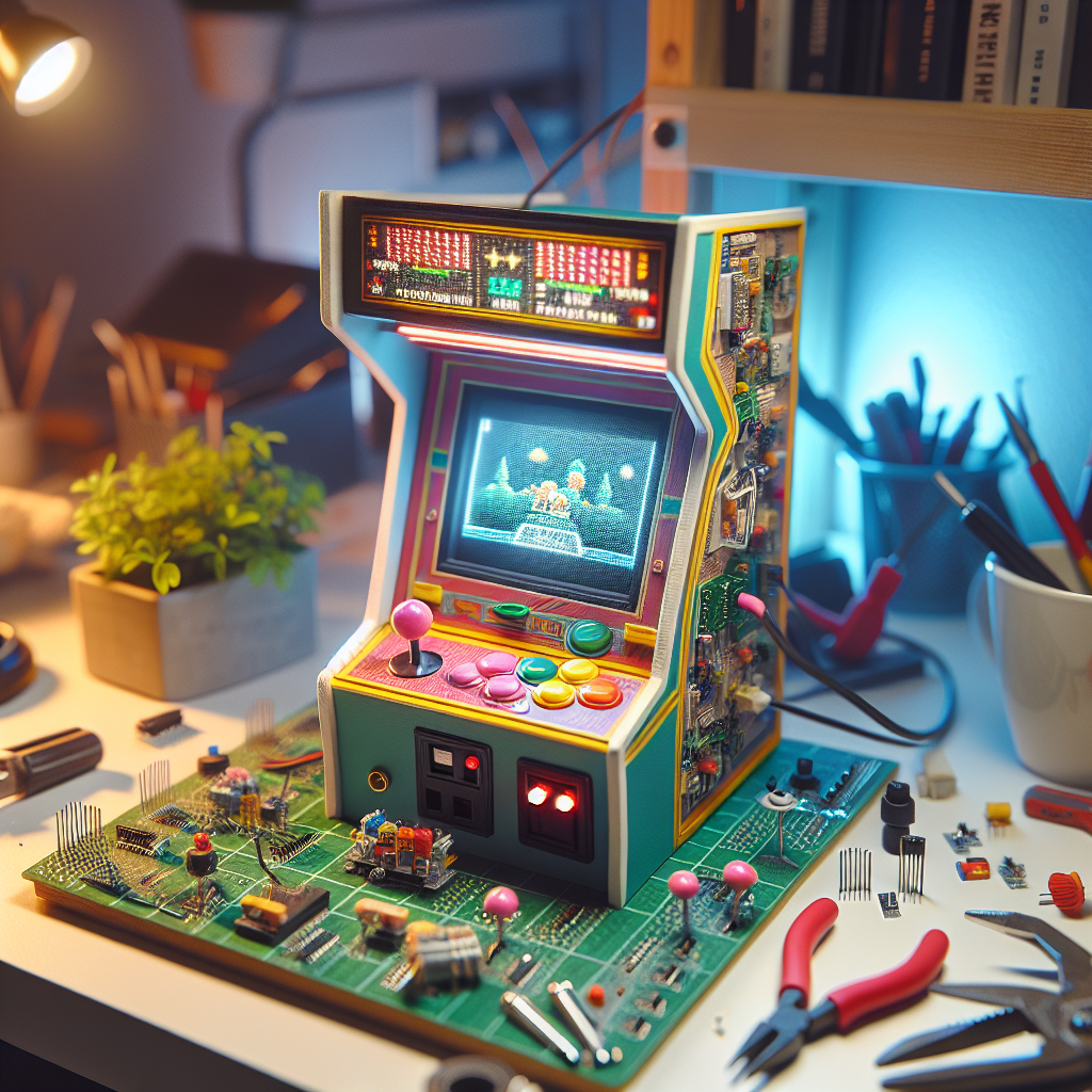 Breaking News: Miniature Marvel – Ontario Student Creates World’s Smallest Arcade Machine

In a stunning display of innovation and technical prowess, a talented college student from Ontario, Canada, has successfully built what is believed to be the world’s smallest arcade machine, measuring a mere 2
