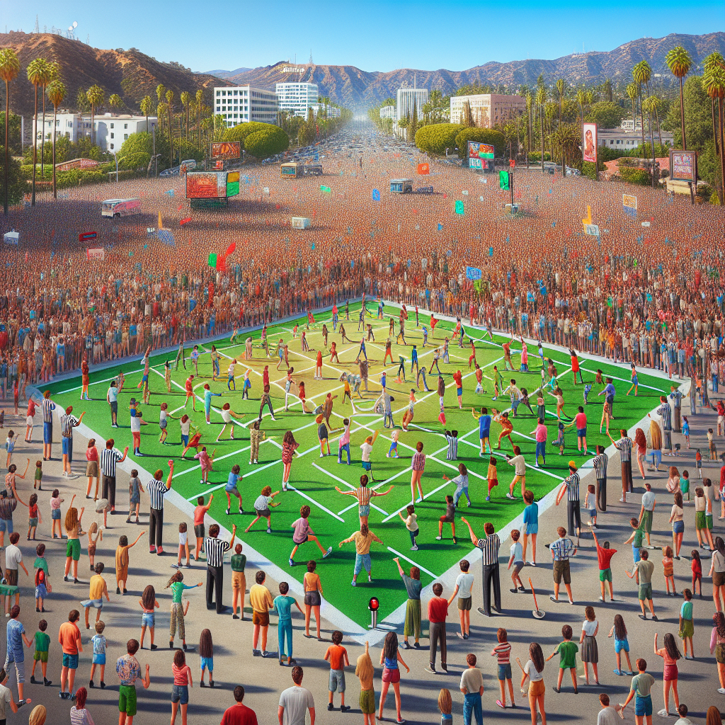 California Breaks World Record with Monumental Game of Red Light, Green Light—Because Why Not?

In a spectacular display of human ingenuity (or perhaps a lack thereof), California has once again outdone itself by organizing the world’s largest game of “Red Light, Green Light