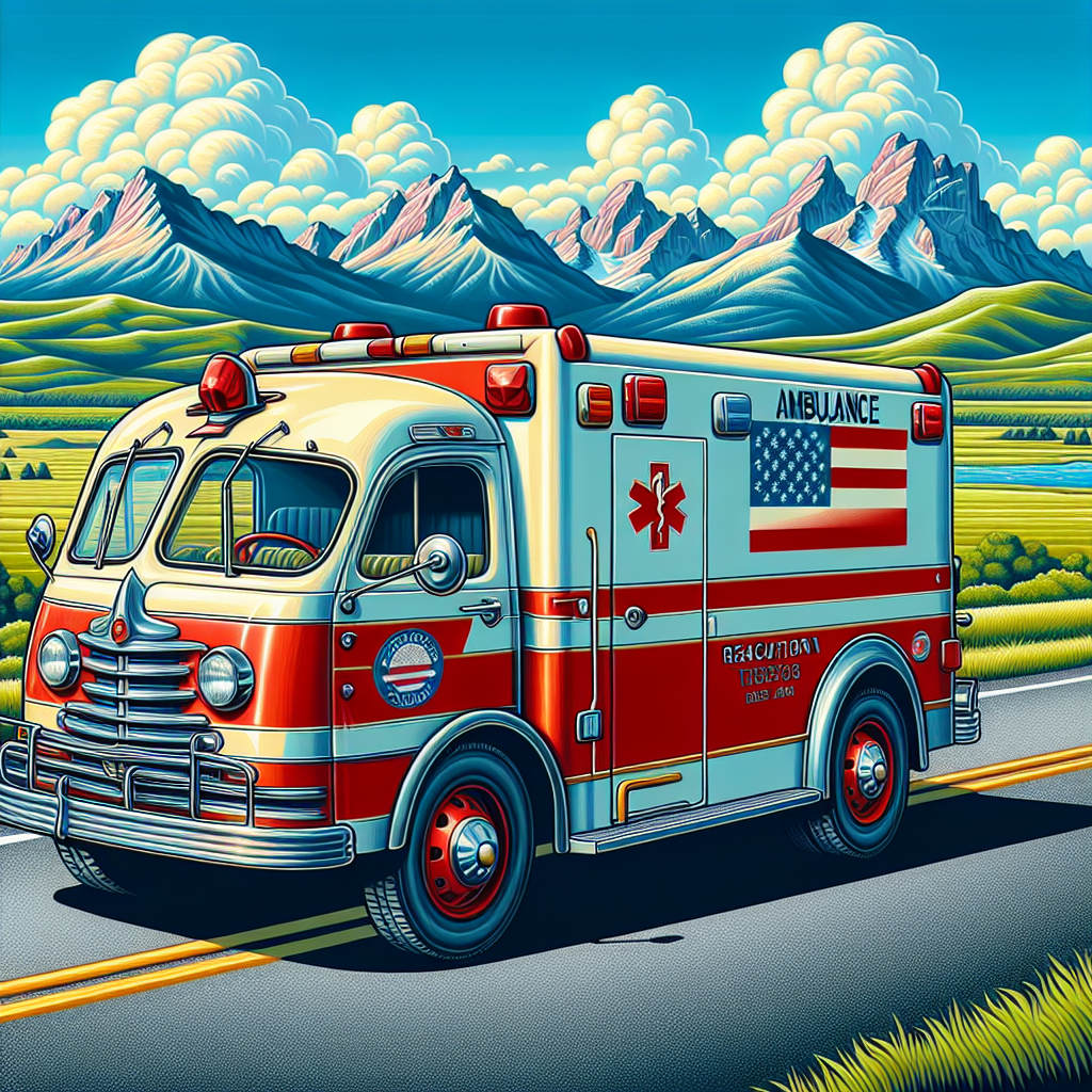 VINTAGE AMBULANCE COMPLETES RECORD-BREAKING 3,200-MILE JOURNEY

A vintage ambulance has broken a world record after completing a 3,200-mile journey across the United States