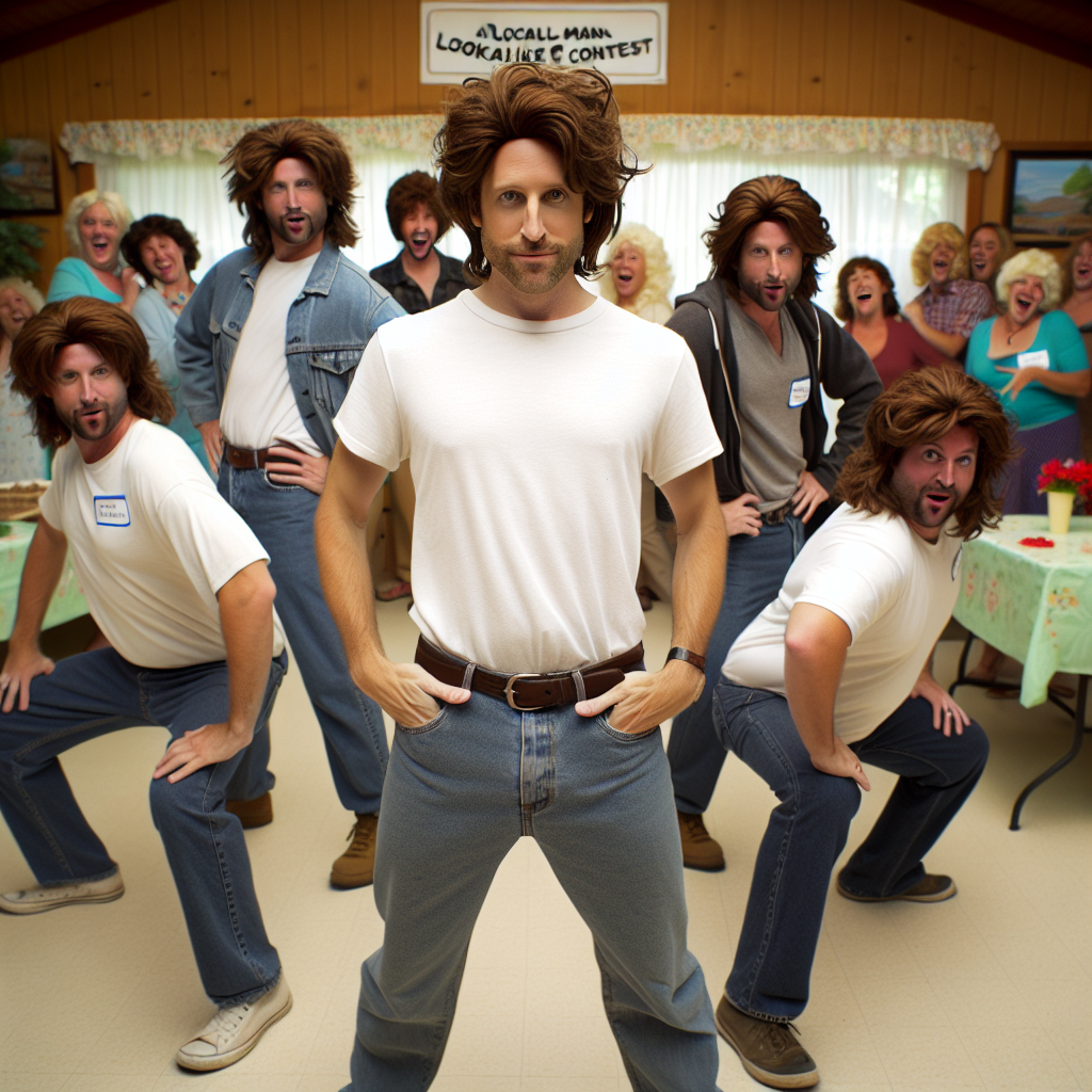 LOCAL MAN ENTERS LOOKALIKE CONTEST TO CHANNEL INNER JEREMY ALLEN WHITE

In a bizarre contest that has captured the attention of fans and critics alike, a local resident has thrown their hat into the ring to compete in a lookalike contest, aiming to portray none other than Jeremy Allen White, star of the hit television series “The Bear
