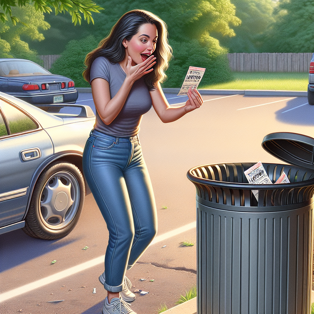 Kentucky Woman Wins the Lottery in the Most Relatable Way Possible: Trash Diving

In a turn of events that has absolutely no chance of being reenacted in a poorly executed romantic comedy, a Kentucky woman has achieved what many can only dream of: she has managed to dig an $80,000 lottery ticket out of the trash