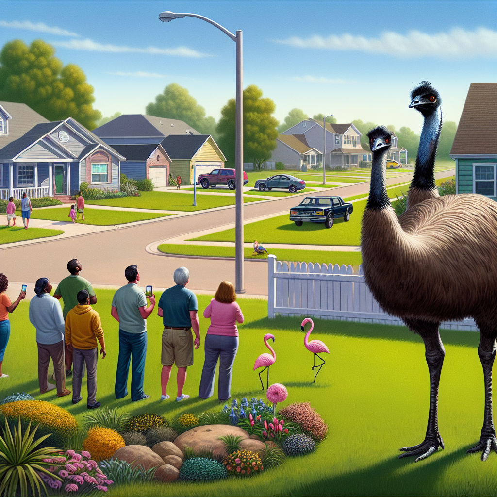 BREAKING: Rogue Emu Saga Unfolds in South Carolina

Residents of Horry County, South Carolina, have been left scratching their heads after multiple sightings of a mysterious emu roaming the area