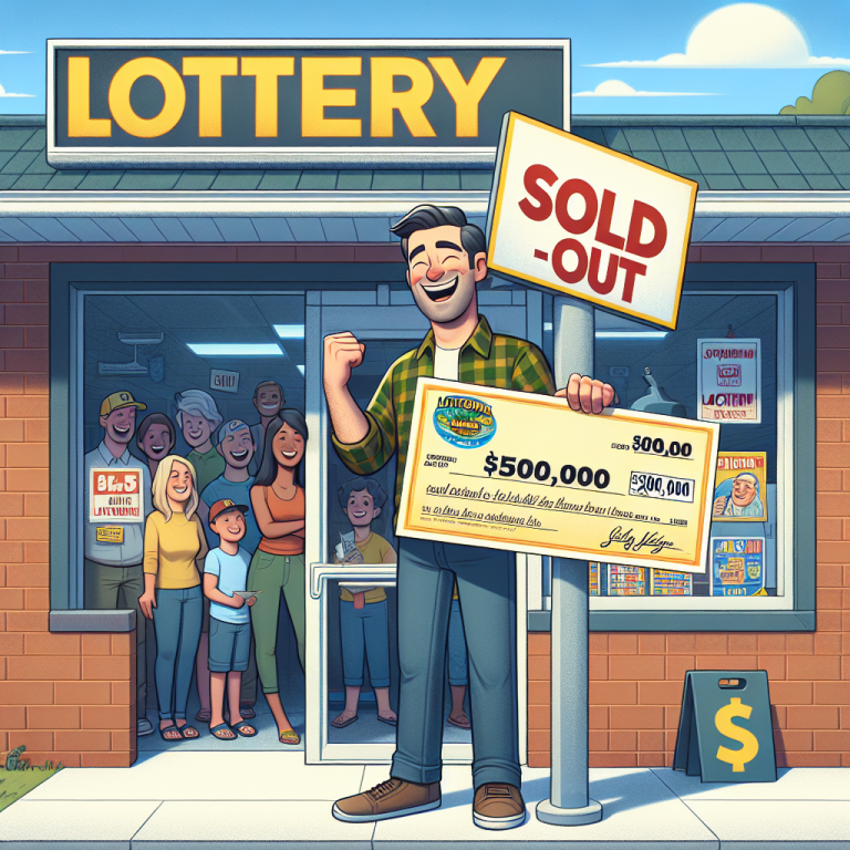 LOCAL MAN STRIKES BIG IN LOTTERY WIN, THANKS TO STORE SOLD-OUT TWIST

A bizarre turn of events led to a life-changing windfall for a Michigan man, who won a $500,000 lottery prize after his local store ran out of the ticket he originally intended to purchase