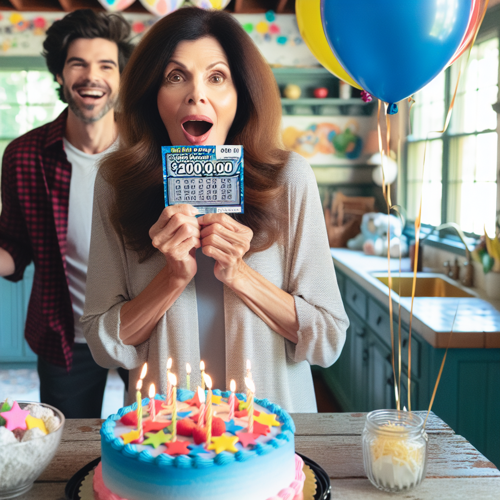 Arkansas Woman’s Life Takes a Major Turn: A Birthday Gift Worth $200,000 – Who Knew Scratch-offs Were So Valuable?

In a shocking turn of events that no one saw coming, an Arkansas woman has struck gold, or lottery green, essentially turning a birthday gift from her son into a life-changing fortune