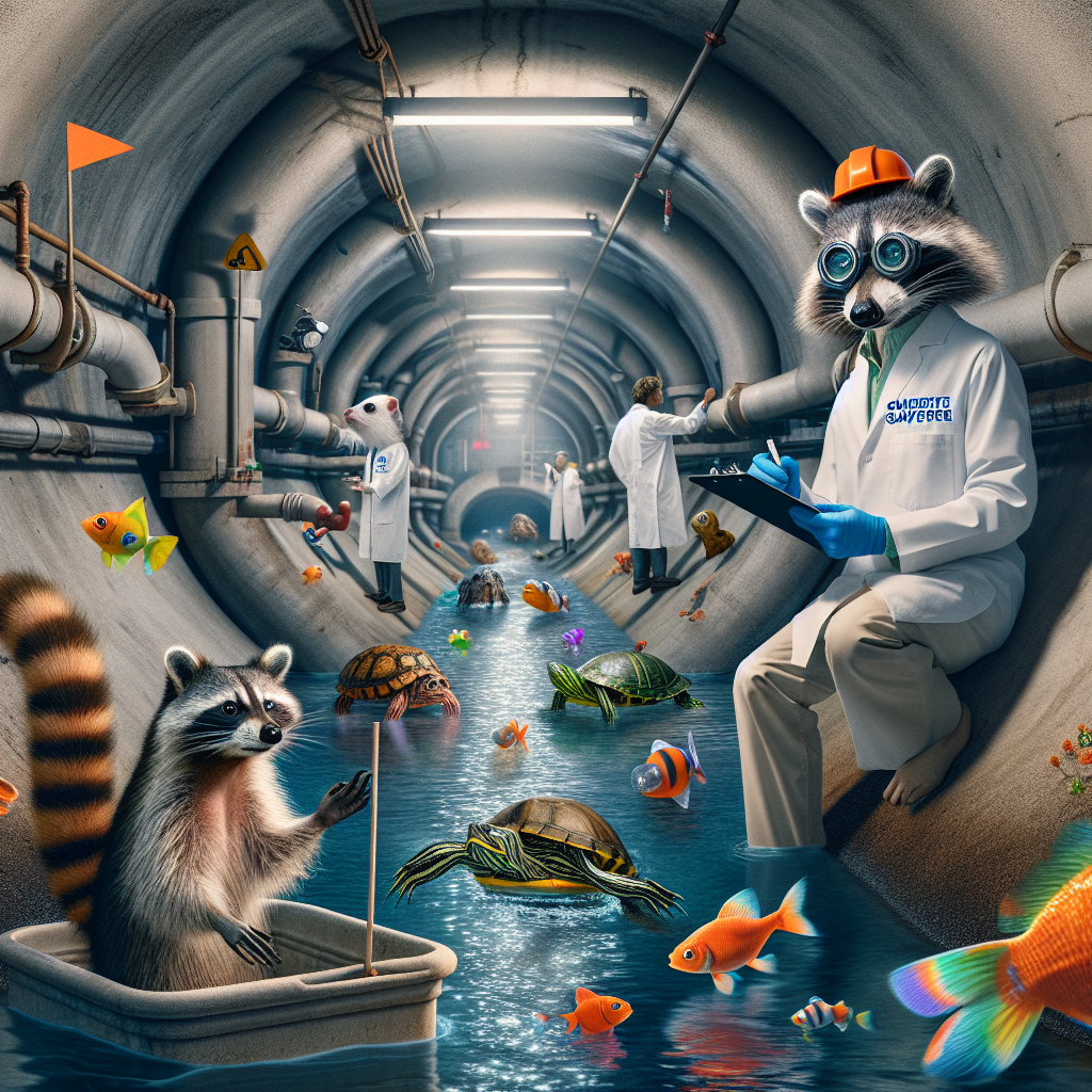Breaking News

University of Florida Researchers Stunned by Unexpected Discovery in Gainesville Sewers

Gainesville, FL – In a bizarre and fascinating discovery, a team of researchers from the University of Florida has uncovered a surprising array of wildlife living in the city’s sewer system