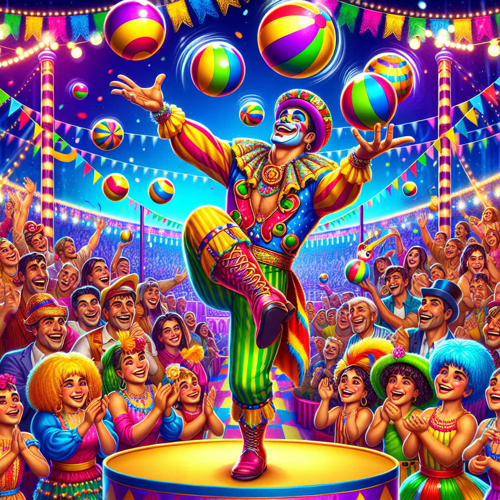 BREAKING: COLOMBIAN CIRCUS SENSATION SHATTERS GUINNESS WORLD RECORD WITH DEATH-DEFYING FEAT!

In a jaw-dropping display of acrobatic prowess, Colombian circus performer, Juan “The Human Pinata” Perez, has officially broken the Guinness World Record for longest duration juggling five balls while performing a headstand