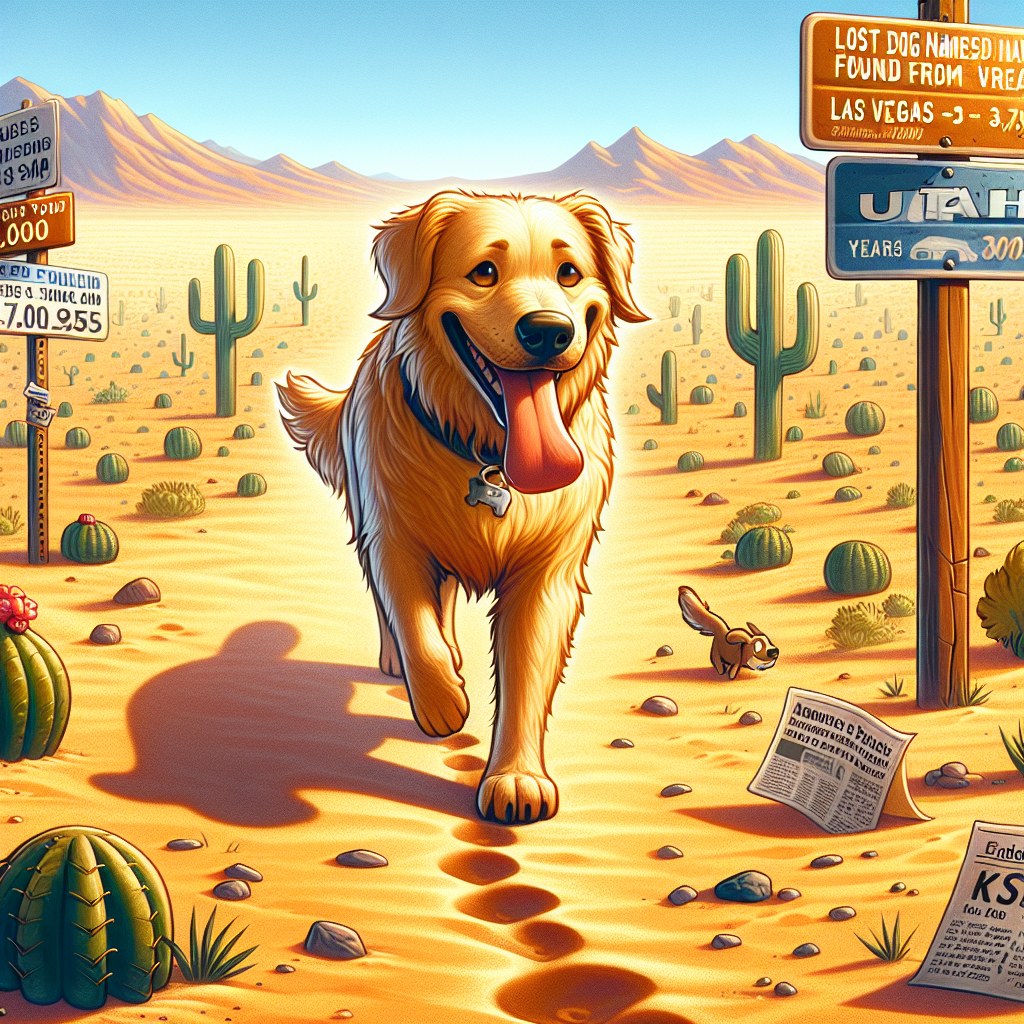 MIRACLE IN THE DESERT: LOST DOG FOUND AFTER 3,000 MILES AND 9 LONG YEARS!

In a stunning turn of events that has left animal lovers and detectives alike scratching their heads, a dog named Maxine, who went missing in Las Vegas in 2016, has been miraculously reunited with her family after an epic 9-year journey that took her over 3,000 miles away to a small animal shelter in Utah
