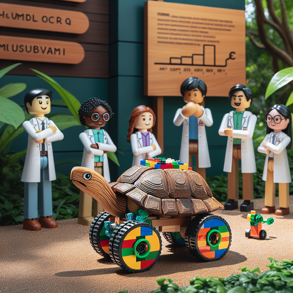 TURTLE POWER: Nova Scotia Museum’s Lego Solution Stuns Scientists and Saves Shell-Shocked Wood Turtle!

In a bizarre incident that has left the scientific community shell-shocked, a team of ingenious workers at the Nova Scotia Museum of Natural History has helped a resident wood turtle walk again – thanks to a revolutionary new mobility aid crafted from