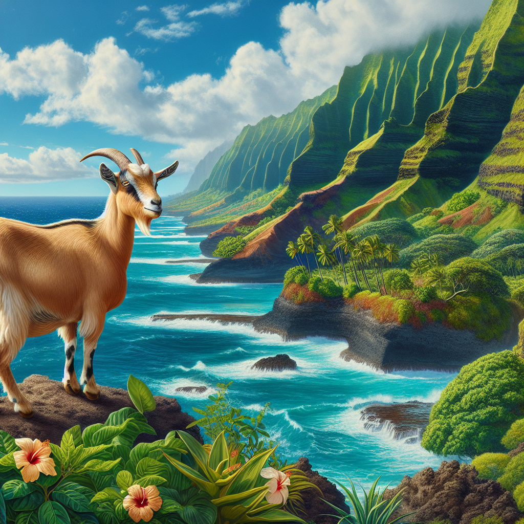 Local Goat Achieves Lifelong Dream of Cliff-Dwelling in Hawaii

In a remarkable tale of survival that could only happen on the idyllic shores of Hawaii, a local goat has officially completed a week-long vacation on the scenic cliffs of Oahu