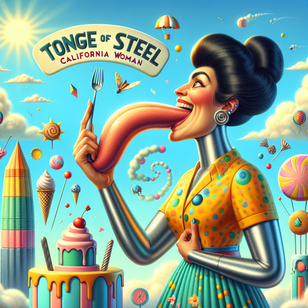 TONGUE OF STEEL: California Woman’s 3