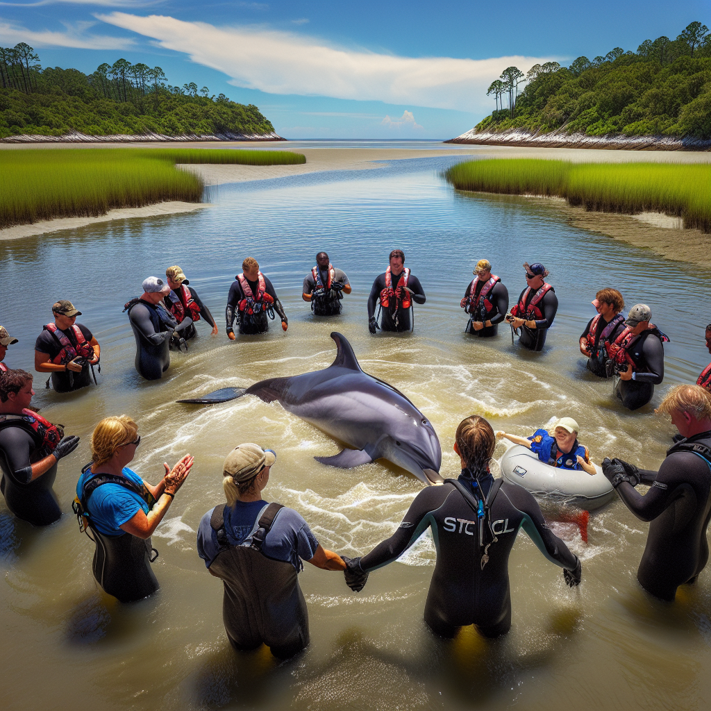 Local Hero Dolphin Saved After Dramatic Rescue, Because That’s What Dolphins Do Now

In a truly heartwarming turn of events that only proves our love for social media-driven rescues, a dolphin affectionately named Lucky became the latest aquatic superstar after finding himself in an unfortunate predicament in a shallow tidal lagoon in South Carolina