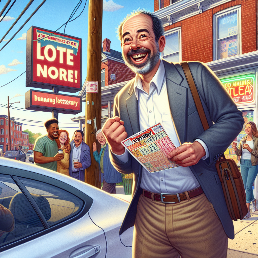 MARYLAND MAN’S LUCKY BREAK: From Commute to Life-Changing Windfall

In a stunning turn of events, 32-year-old Baltimore resident, Dave Wilson, was on his way to work when he decided to make a pit stop at his local convenience store to grab a coffee and scratch off a lottery ticket