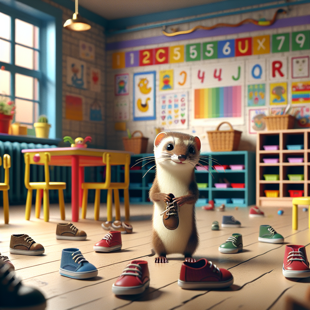 Unmasking the Mystery: Kindergarten Shoe Thief Declared a Weasel by Authorities

In a groundbreaking development that has left many in the tiny town of Willow Grove both amused and bemused, a local kindergarten is on high alert after the shocking revelation that the notorious serial shoe thief plaguing the school is, in fact, a weasel