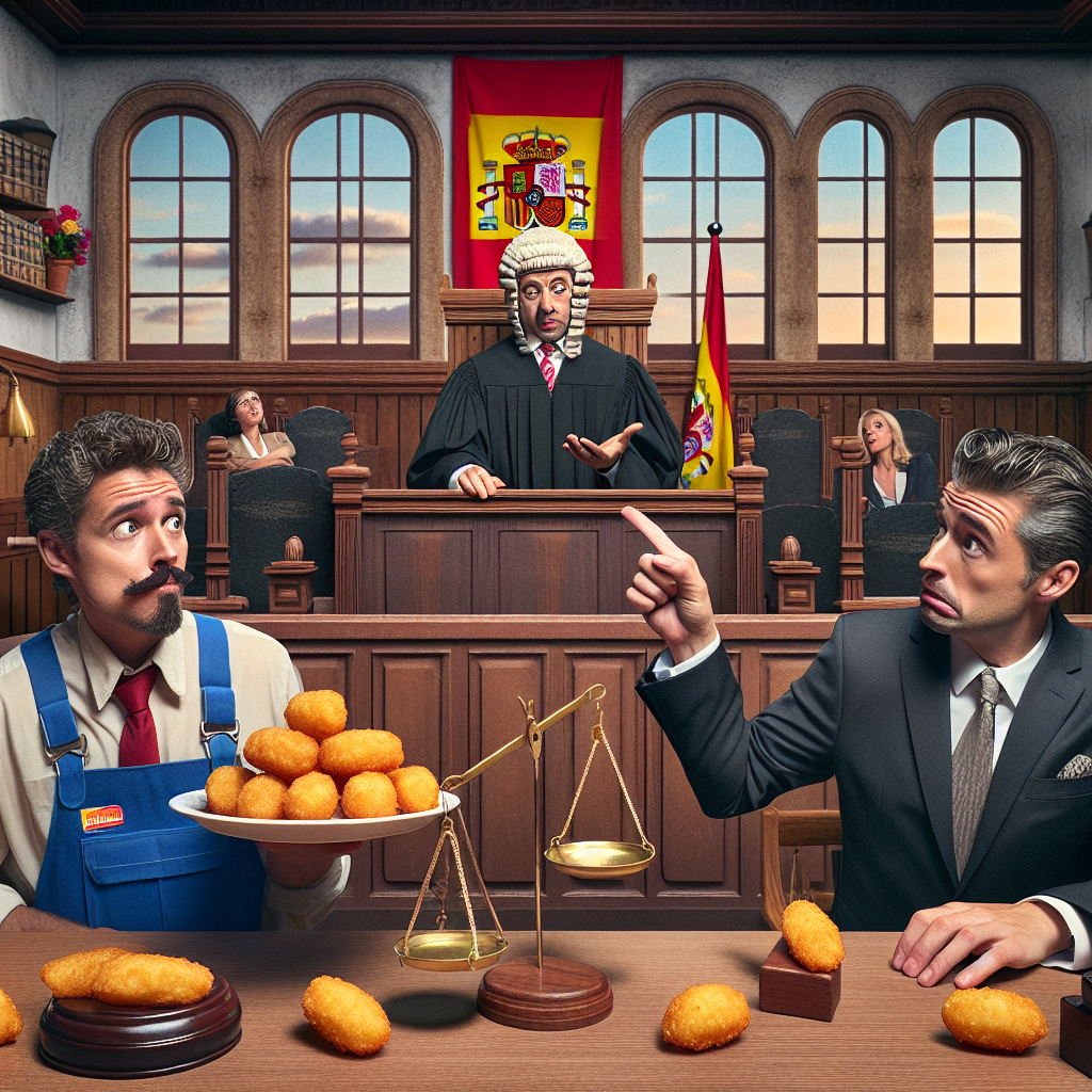 BREAKING: SPANISH COURT RULES IN FAVOR OF CROQUETTE CONNOISSEUR

In a shocking turn of events, a Spanish court has declared that a supermarket worker was brutally and unjustly terminated from his position for committing the heinous crime of eating a single, sad, leftover croquette that was mere minutes away from meeting its inevitable fate in the trash