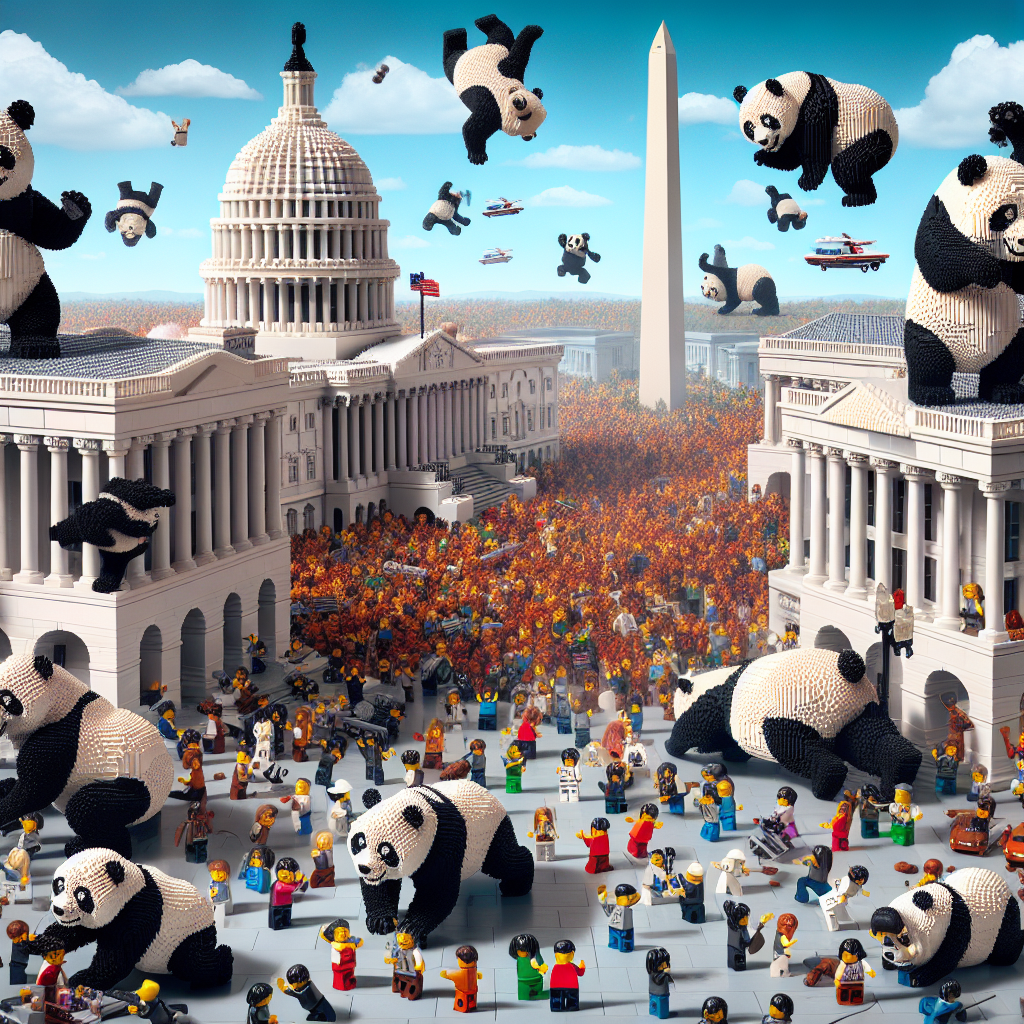 BREAKING: PANDEMONIUM ERUPTS IN NATION’S CAPITAL AS LEGO MASTERPIECE DEPICTS PANDA INVASION

Washington D