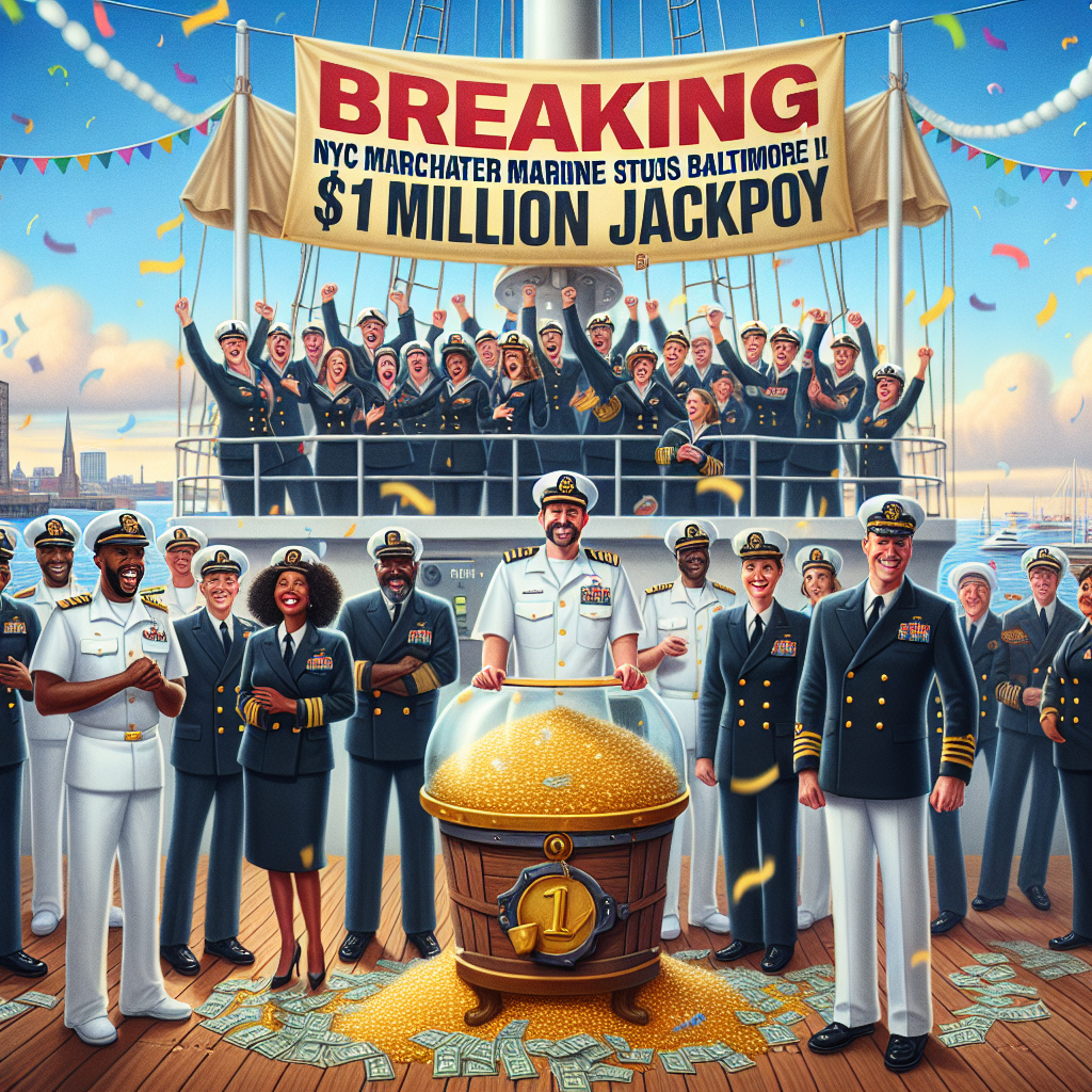 BREAKING: NYC Merchant Marine Stuns Baltimore with $1 MILLION Lottery Jackpot