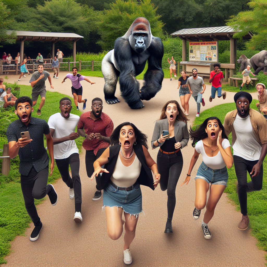 BREAKING: VIRGINIA ZOO IN CHAOS AS GORILLA ON THE LOOSE