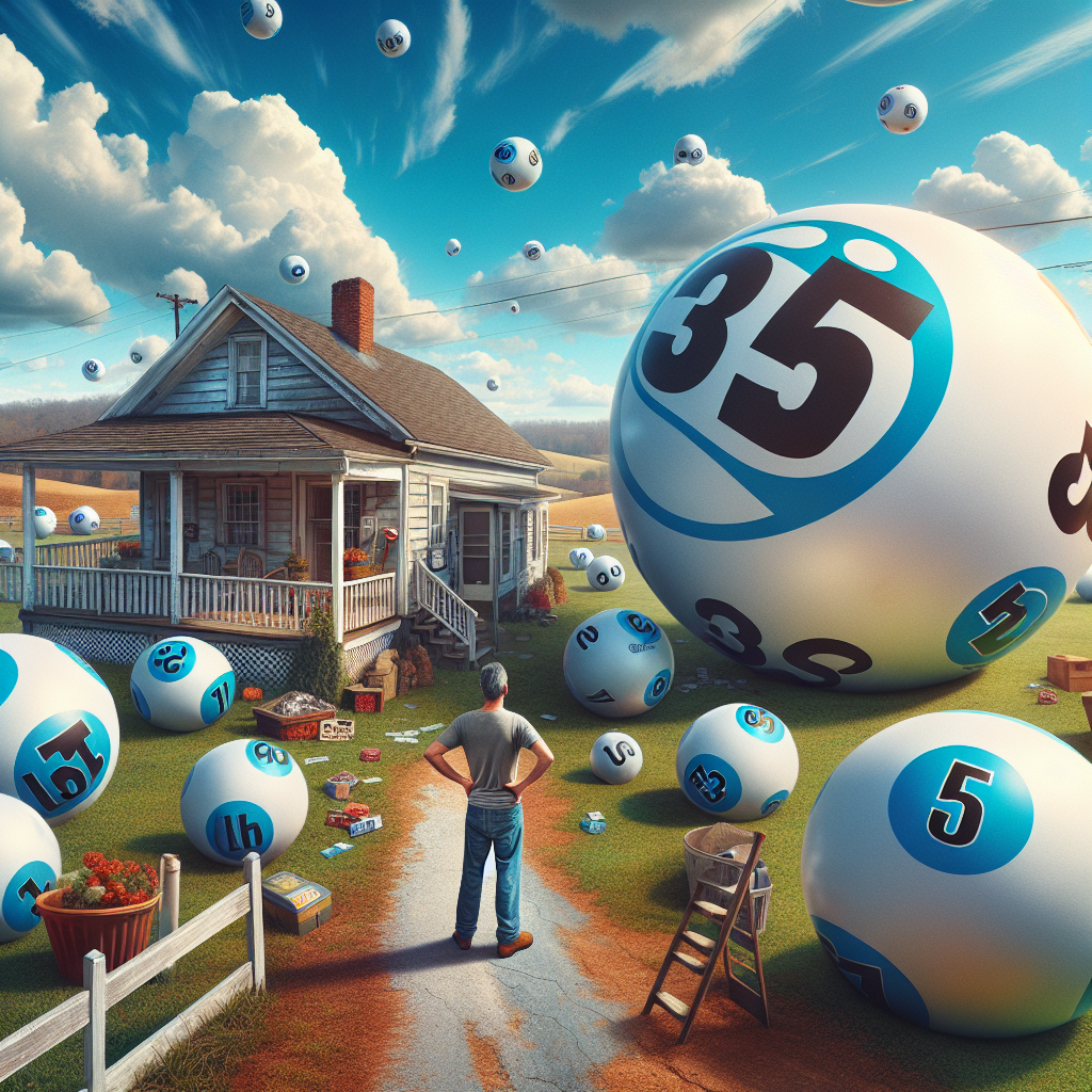 BREAKING: Kentucky Man’s Lottery Numbers Hit BIG – Literally, They’re HUGE!

In a stunning turn of events that has left the small town of Pecanville, Kentucky, reeling, local resident Bubba Jenkins has matched all six numbers in the Powerball lottery