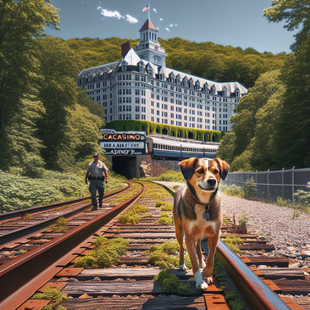 Local Heroics: Dog Takes a Scenic Route on Massachusetts Train Tracks

In an astonishing turn of events that has left animal lovers and train enthusiasts equally breathless, animal control in Massachusetts sprang into action after spotting a dog meandering along the train tracks behind a local casino