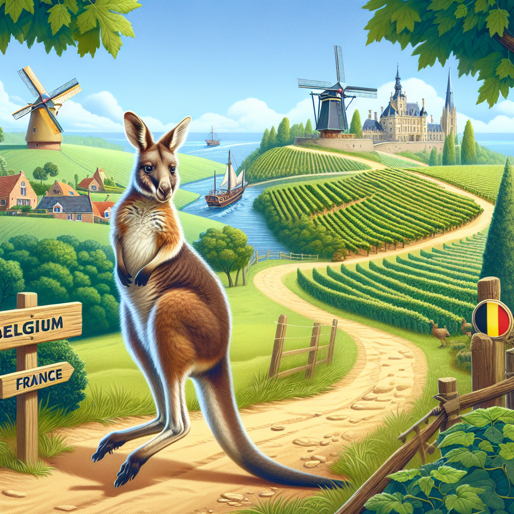 Wallaby Wonders: Belgian Escape Artist Takes a Scenic Detour to France

In an astounding turn of events that has captured the attention of wildlife enthusiasts and bored citizens alike, a wallaby, previously residing in a Belgian zoo, has successfully fled its confines and made the harrowing journey across international borders to France