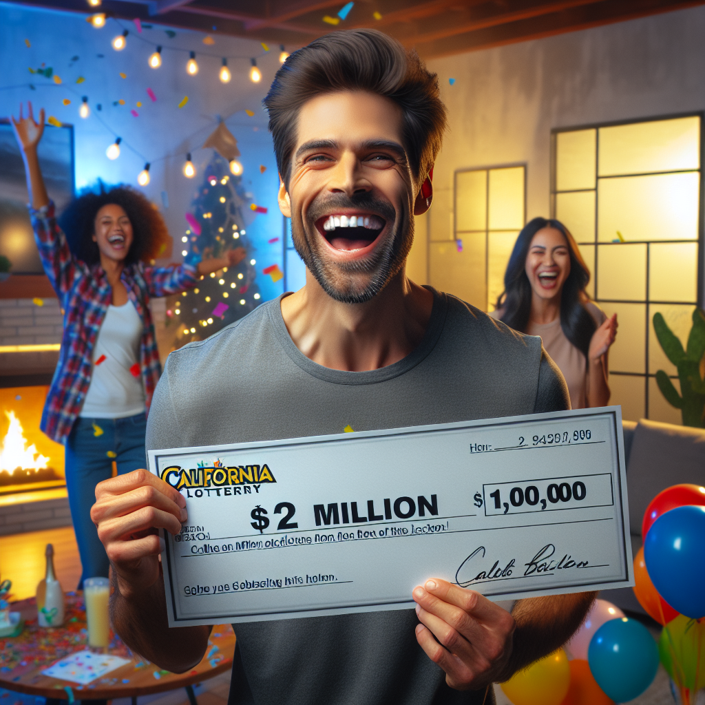 California Man Hits Lottery Jackpot Because Placing Bets is Clearly a Life Strategy

In an astonishing stroke of luck that can only be described as meticulously planned chaos, a California man has finally hit the jackpot, earning a whopping $2 million from an Instant Prize Crossword Scratchers ticket