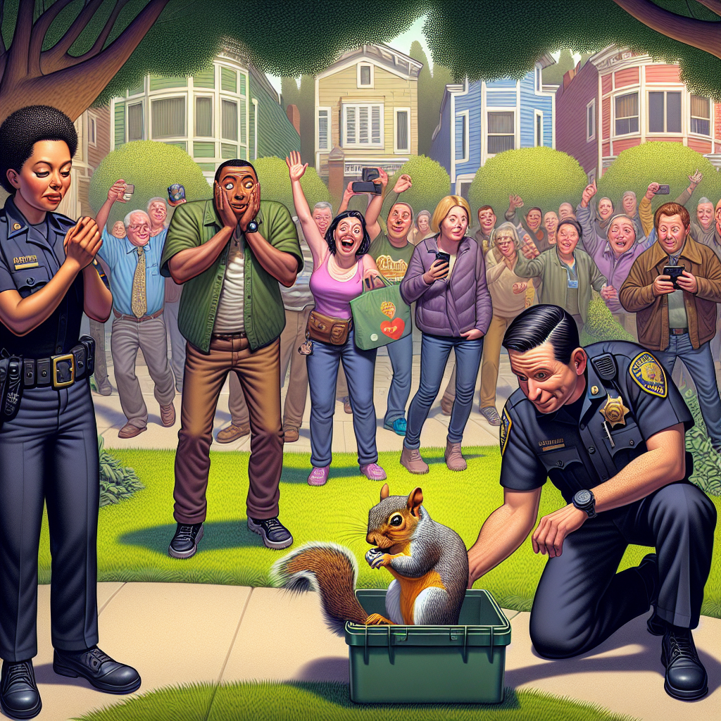 Local Animal Control Officer Declares State of Emergency Over First-World Squirrel Crisis

ALAMEDA, CA – In what can only be described as a historic, life-altering event for the residents of Alameda, a baby squirrel fell out of a tree and was rescued by local animal control officers this week, prompting a relentless wave of heartstrings being tugged across the community