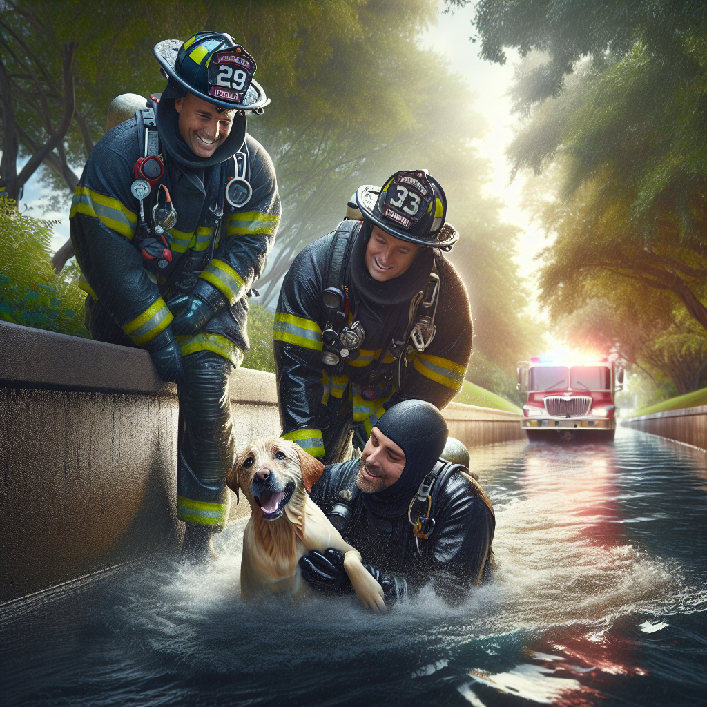 Florida Firefighters Show Off Their Underwater Dog Rescue Skills in Yet Another Canine Crisis

In a scene straight out of a heartwarming movie that absolutely no one requested, Florida firefighters in the small town of Myakka City swooped in to save the day once again — this time rescuing a dog stranded in a canal
