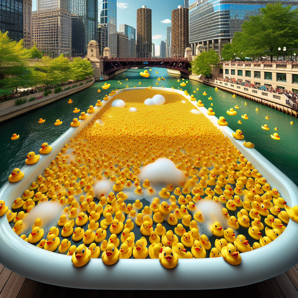 Chicago River Transformed into Giant Bathtub, Ducks Go for a Joyride in the Name of Charity

In a spectacular display of avian engineering, more than 82,000 rubber ducks took a leisurely float down the Chicago River this weekend for the 2025 Chicago Ducky Derby, a heartwarming fundraiser benefiting Special Olympics Illinois
