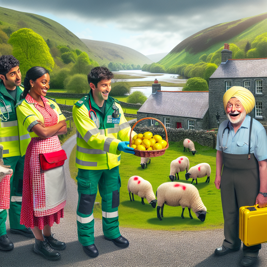Wales’ Most Daring Emergency Calls: When Life Gives You Lemons, Get a Paramedic

In a world where emergencies are supposed to zone in on the life-threatening, a delightful new trend has emerged from the valleys of Wales that begs the age-old question: “Are people really this creative or just completely out of touch?” The Welsh Ambulance Service has recently unveiled an intriguing shortlist of the most “inappropriate” emergency calls of the past year, and let me tell you, it’s a masterpiece of mind-boggling absurdity