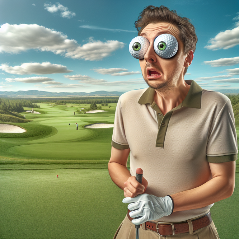 BREAKING: Local Man’s Eyes Turn into Golf Balls After 36-Hour Golf Marathon

In a bizarre incident that has left medical professionals baffled, 32-year-old John Smith of New York City may have set a new Guinness World Record for playing golf for an astonishing 36 consecutive hours