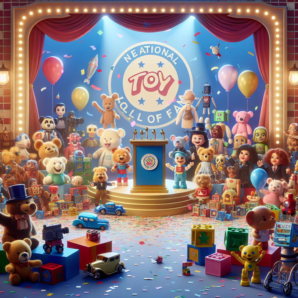 BREAKING: TOY INDUSTRY SHOCKED AS MOST EPIC, LIFE-CHANGING, AND JAW-DROPPING TOYS OF ALL TIME ANNOUNCE BID FOR NATIONAL TOY HALL OF FAME

Rochester, NY – In a move that has left toy enthusiasts and collectors alike REELING WITH EXCITEMENT, the National Toy Hall of Fame has announced its finalists for induction, and the list is a REAL GAME-CHANGER