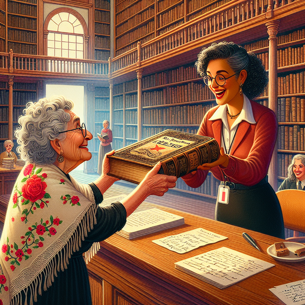 Book Returns After 82 Years – Just Blame Grandma!

In a truly astonishing turn of events that practically defies the laws of time and space, a book has finally made its way back to the San Antonio Public Library—82 years overdue! It seems like just yesterday when the library staff was publicly lamenting the overwhelming burden of late fees, but alas, it appears we will now have a much greater mystery on our hands: a 1939 edition of “The Daring Adventures of Captain Lively” has returned, along with a handwritten note that will surely pique the interest of any baffled bibliophile