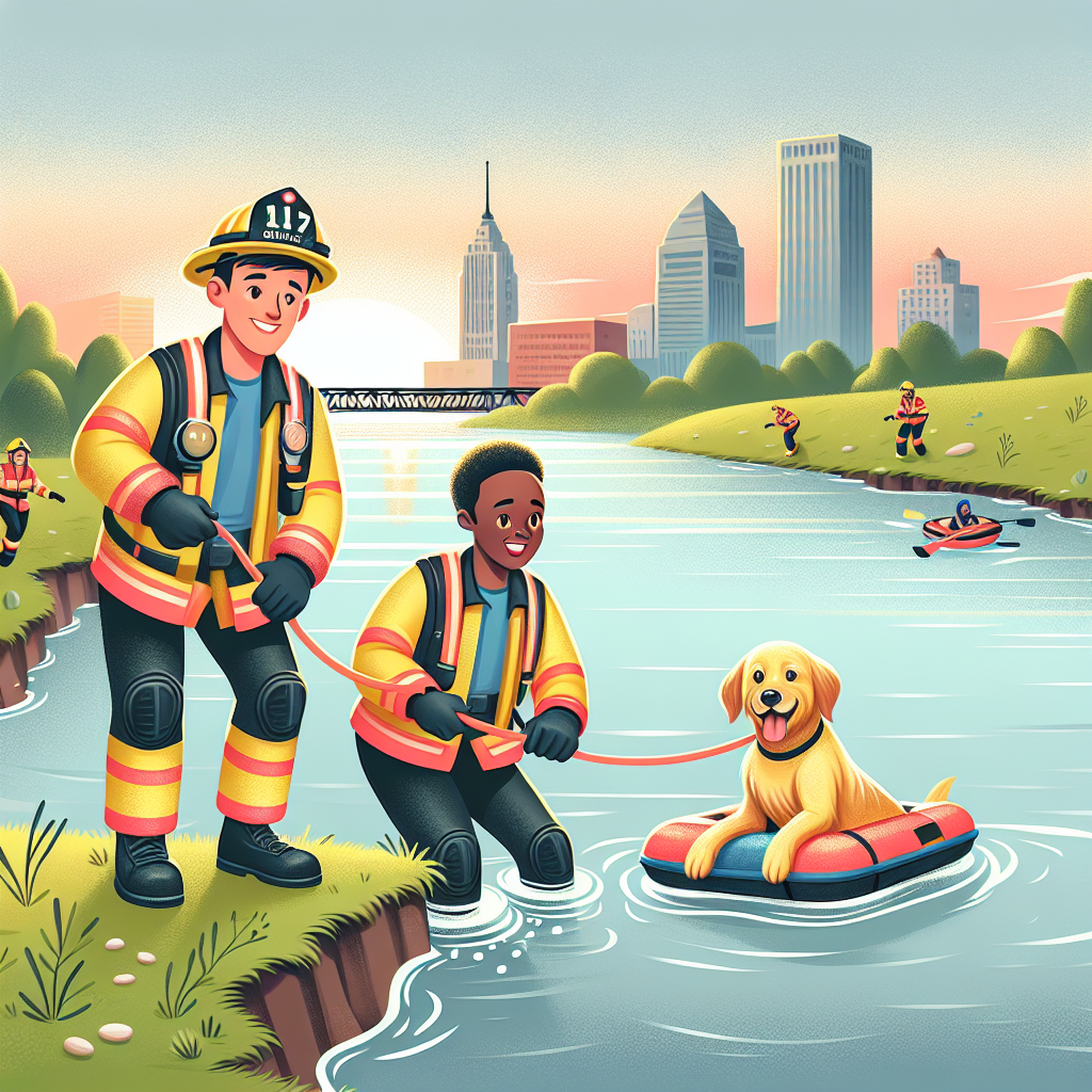 BREAKING: Canine Crisis Averted!

In a daring rescue that will be etched in the annals of Pittsburgh history, emergency responders leapt into action yesterday evening to save a dog who took an unplanned swim in the Ohio River