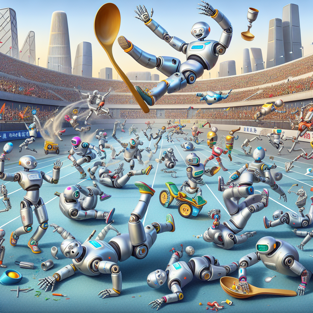BREAKING: Robots Go Berserk in Beijing as World Humanoid Robot Games Kick Off!

In a shocking turn of events, the World Humanoid Robot Games exploded into action in Beijing yesterday, with AI-powered robots from every corner of the globe descending upon the Chinese capital to compete in a series of absurdly awesome challenges