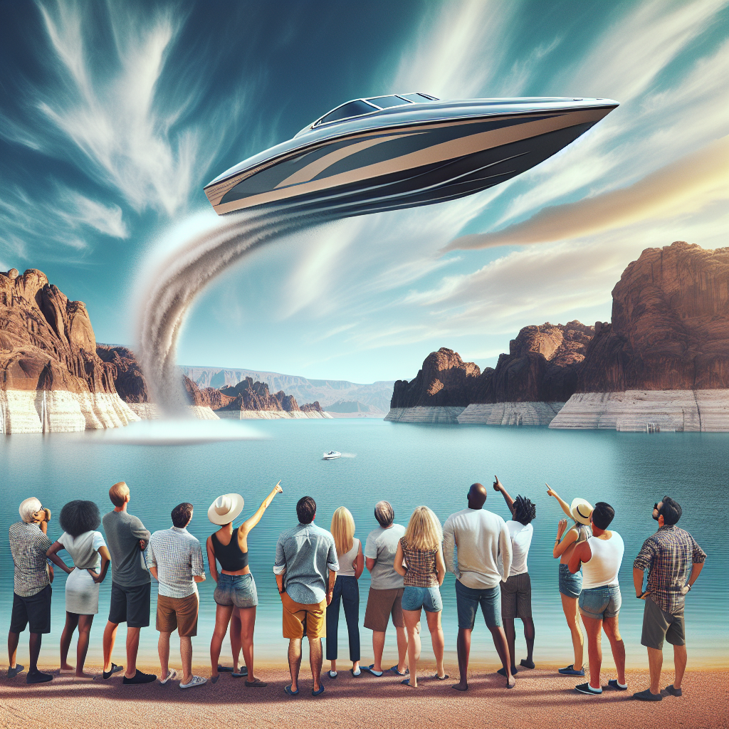 BREAKING: DEATH-DEFYING STUNT SHOCKS ONLOOKERS AS SPEEDBOAT DEFIES PHYSICS AND LOGIC ON LAKE HAVASU

In a jaw-dropping display of aquatic acrobatics, a speedboat pilot pushed the limits of sanity and physics to new heights – literally – during a racing competition on Lake Havasu yesterday