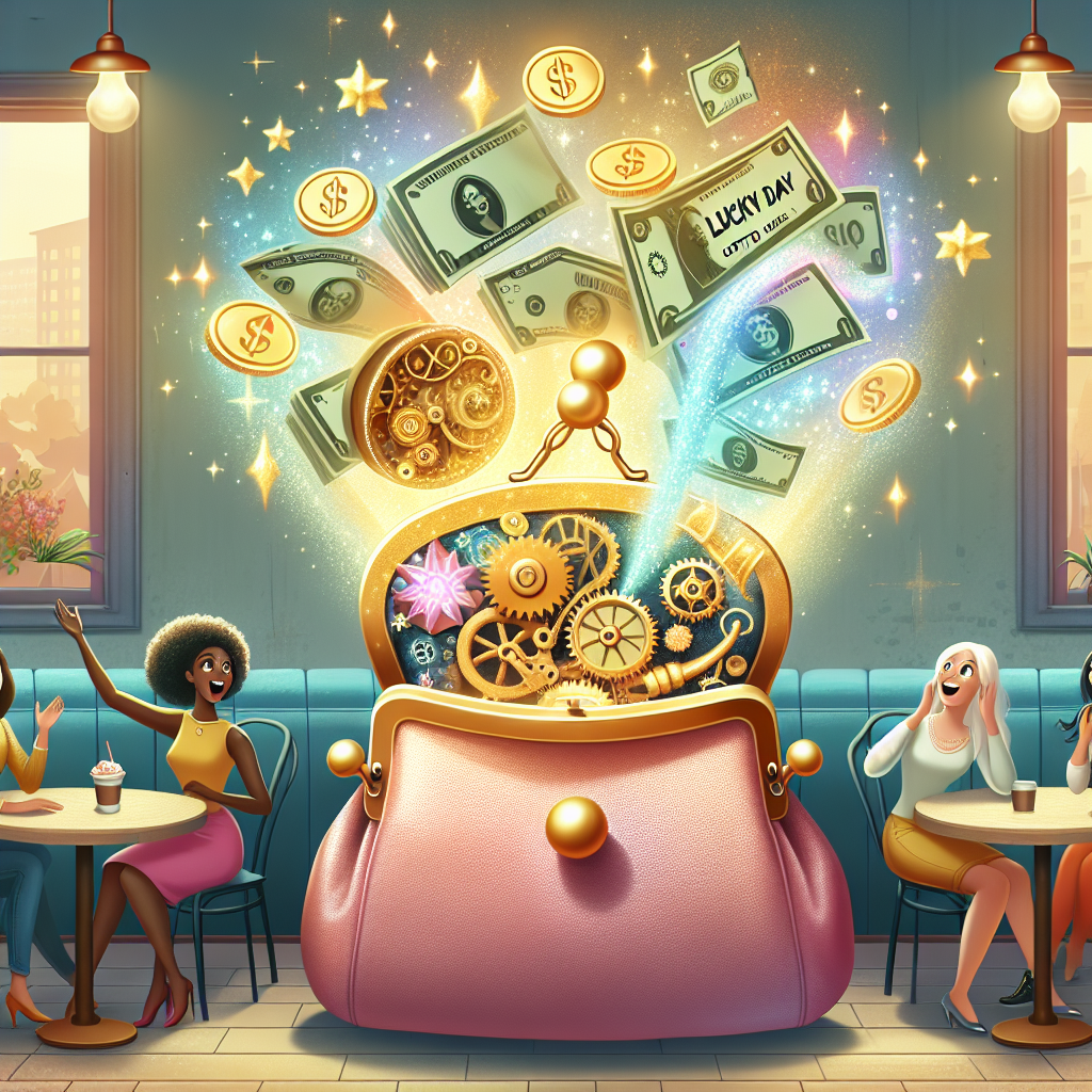 BREAKING: Illinois Woman’s Purse Becomes Magical Money Factory, Literally!

In a shocking turn of events that has left economists baffled and lottery officials speechless, a woman from Illinois has discovered that a Lucky Day Lotto ticket she had tucked away in her purse for an entire YEAR has miraculously transformed into a GOLDEN TICKET OF WEALTH, winning her a staggering $1 MILLION DOLLARS!

According to sources close to the woman (okay, it was her BFF), she had purchased the ticket on a whim during a particularly thrilling game of “Rock, Paper, Scissors” at a local coffee shop