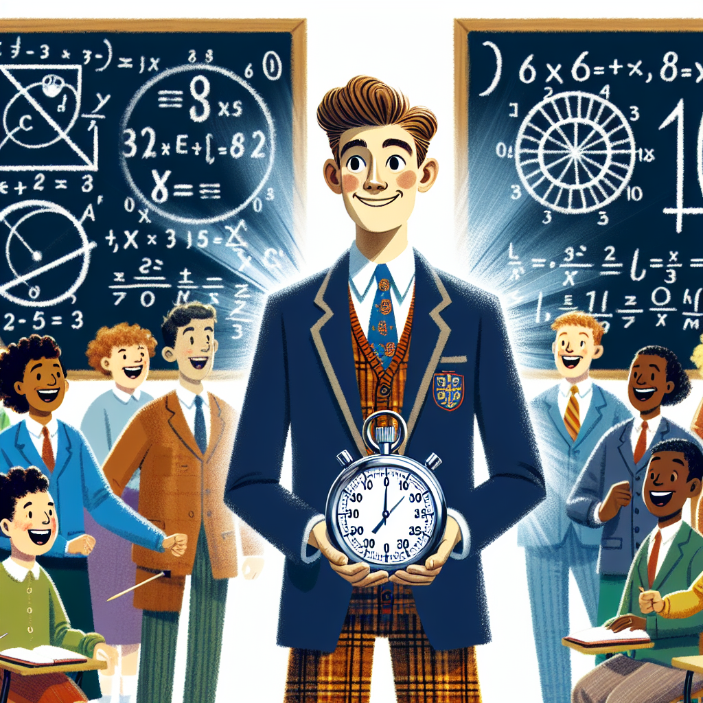 MIND-BOGGLING FEAT OF MATHEMATICAL MASTERY: 12-YEAR-OLD BRITISH WHIZ KID REPEATS 280 DIGITS OF PI FROM MEMORY IN RECORD-BREAKING 60 SECONDS

In a jaw-dropping display of cerebral prowess, 12-year-old British schoolboy, Reginald Pembly, has stunned mathematicians and pi enthusiasts worldwide by reciting an astonishing 280 digits of the mathematical constant pi from memory in a blistering 60 seconds