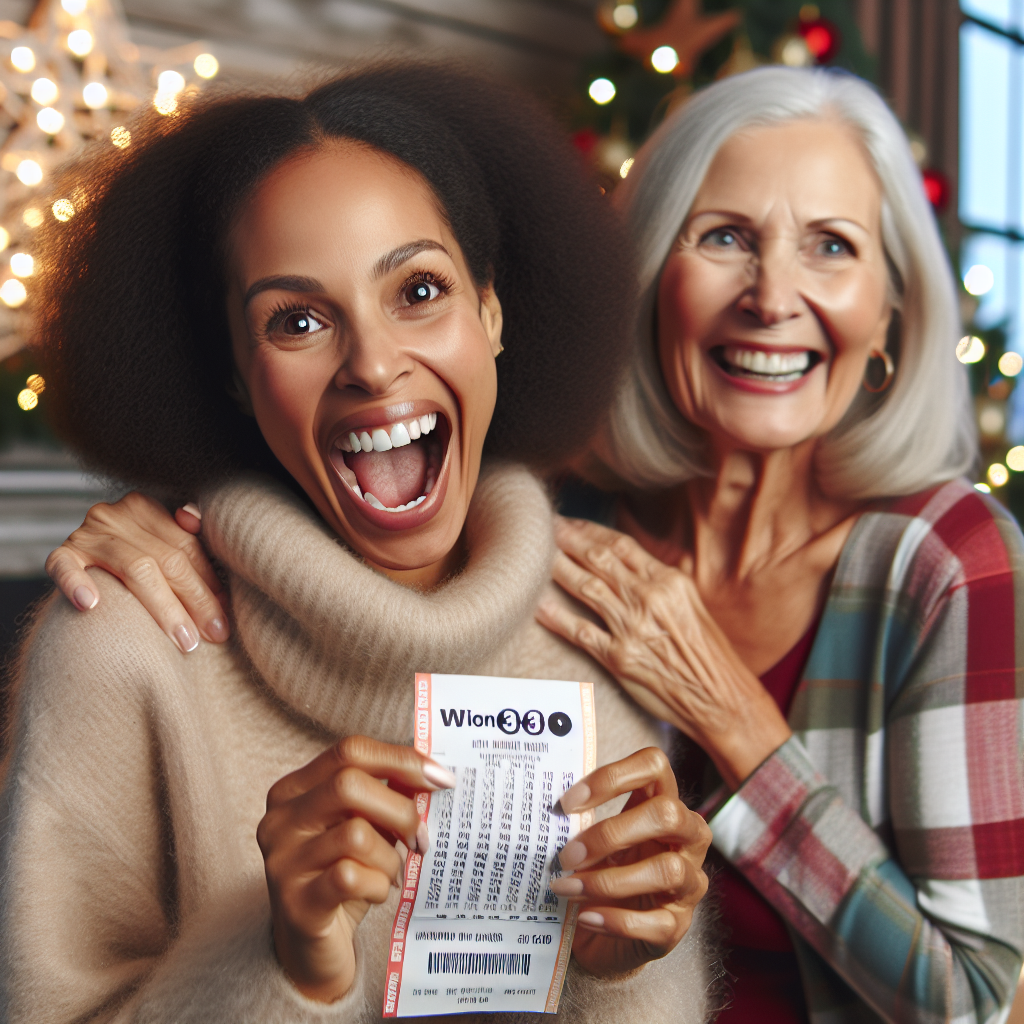 BREAKING: Maryland Woman’s Lucky Gift from Aunt Results in JAW-DROPPING $30,000 Lottery Win!

In a stunning turn of events, a Maryland woman’s life was forever changed when she received a mysterious gift from her aunt – a single lottery ticket that would ultimately lead to a staggering $30,000 windfall!

According to sources close to the family, 32-year-old Sarah Johnson of Baltimore was visiting her aunt, Agnes, for the holidays when she was handed a small, unassuming envelope with a cryptic message that read: “For good luck, dear one!”

Unbeknownst to Sarah, her aunt had secretly purchased a Powerball ticket on her behalf, using a combination of Sarah’s name and her own birthdate