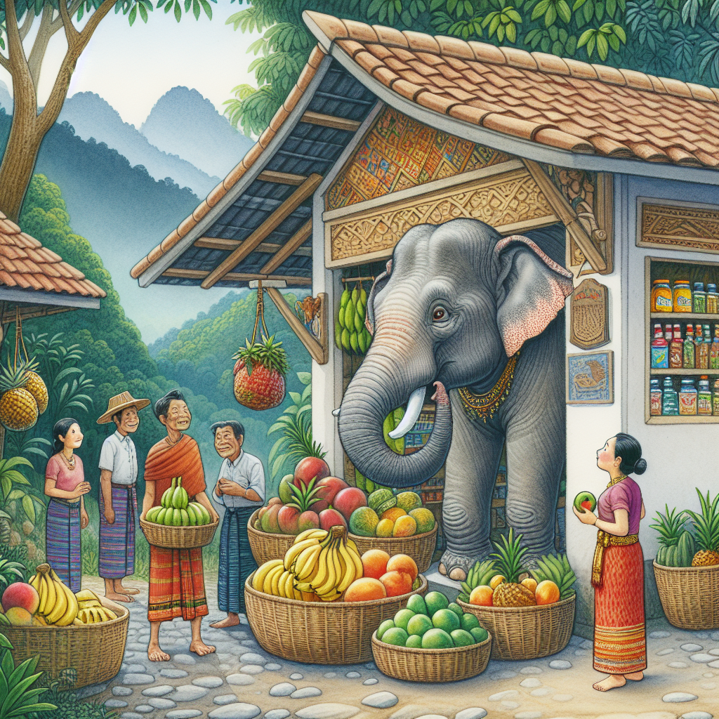 Elephant’s Day Out: Local Grocer Left “Trunk” Struck by Uninvited Customer

In a riveting turn of events reminiscent of a poorly crafted children’s adventure movie, a wild elephant decided that its natural habitat was just too boring and set off on a quest for grocery store delights in Thailand