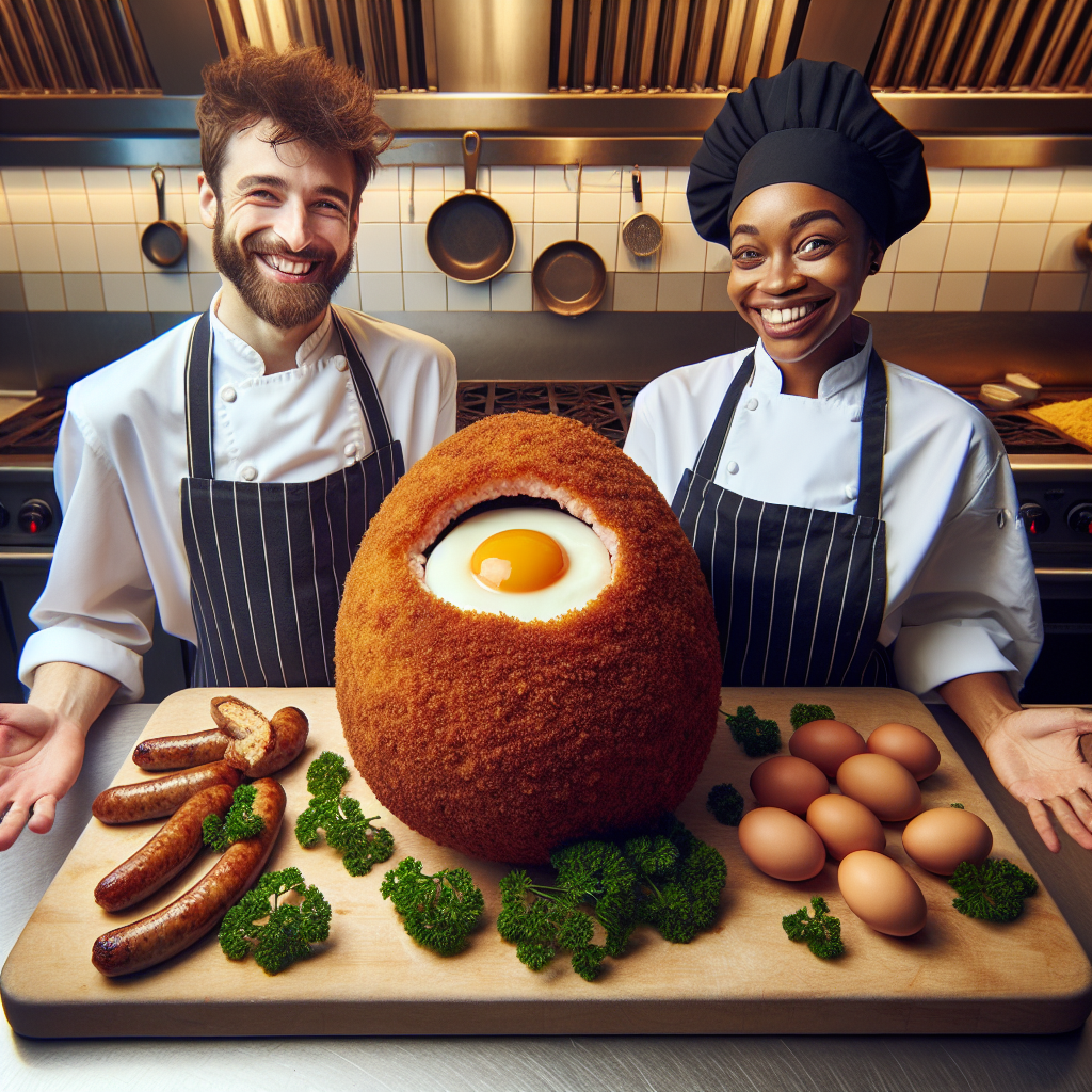 British Chefs Break World Record with 17-Pound Scotch Egg—Because Regular Eggs Were Just Too Small

In an astonishing display of culinary ambition and questionable life choices, two British social media chefs have taken the world of absurd gastronomy by storm
